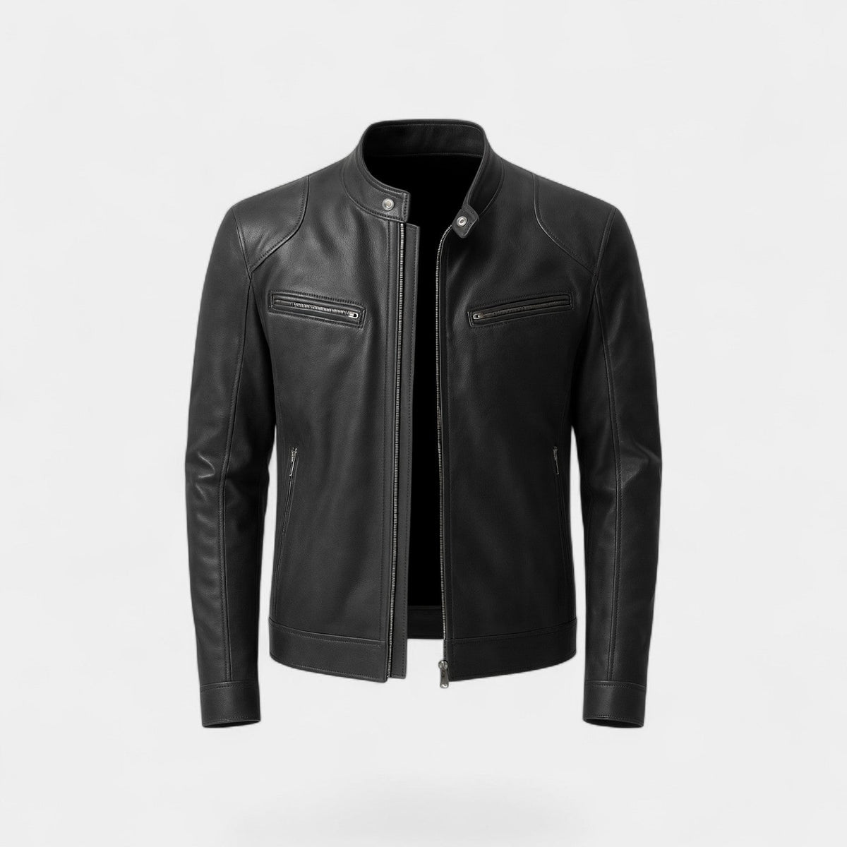 Men's Biker Jacket | Slim Fit & Sleek Design 4