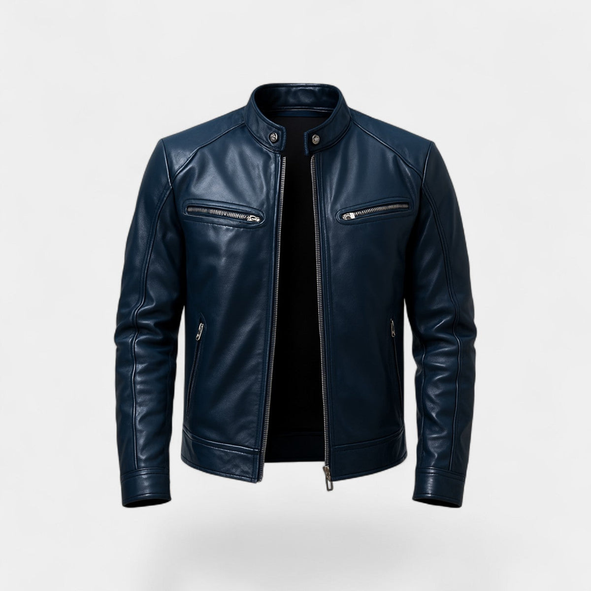 Men's Biker Jacket | Slim Fit & Sleek Design 5