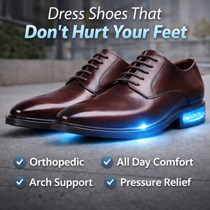 Men's Orthopedic Oxford Dress Shoes | All-Day Comfort & Support 7