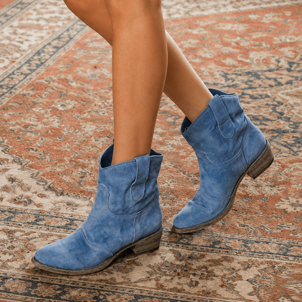 Women's Western Ankle Boots | Flexible Fit & All-Day Comfort 12