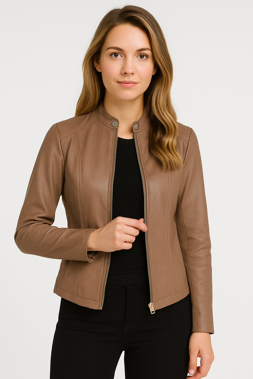 Women's Short Jacket | Zip Fastening & Flattering Fit 7