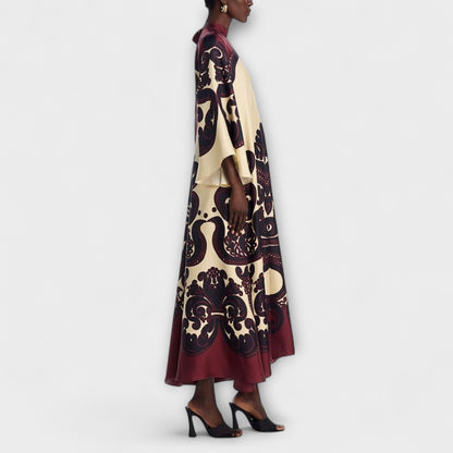 Chic Grenadilla Print Maxi Dress for Any Occasion