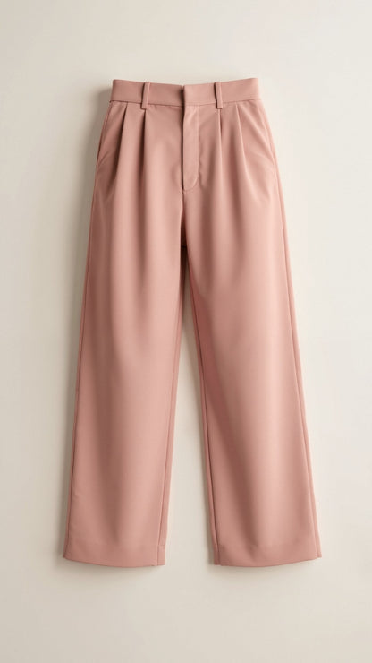 Chic High-Waisted Wide-Leg Trousers for Any Occasion