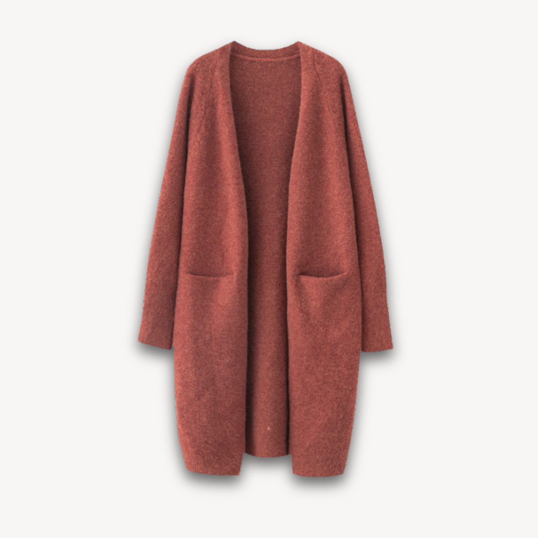 Chic Longline Open Front Cardigan for Versatile Wear