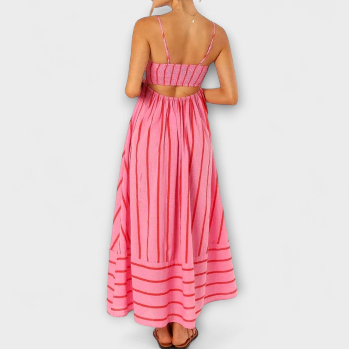 Chic Maxi Dress in Bare Bloom for Every Occasion