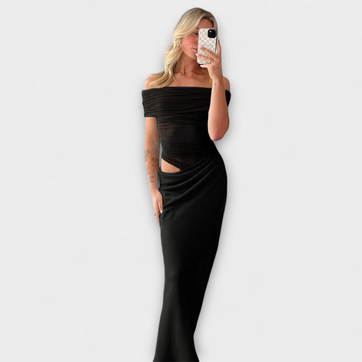 Chic Ruffled Irregular Dress for Any Occasion