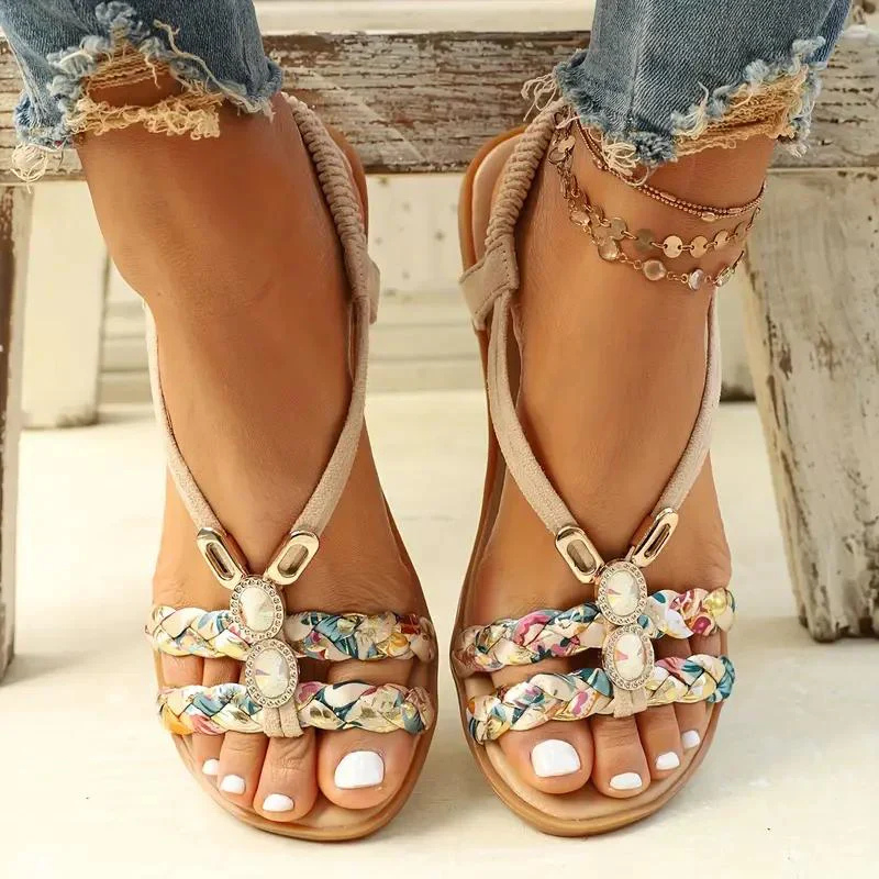 Chic Slingback Sandals for Women - Ideal for Summer Events
