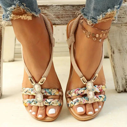 Chic Slingback Sandals for Women - Ideal for Summer Events