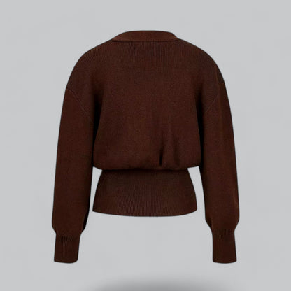 Stylish V-Neck Women's Cardigan for Any Occasion