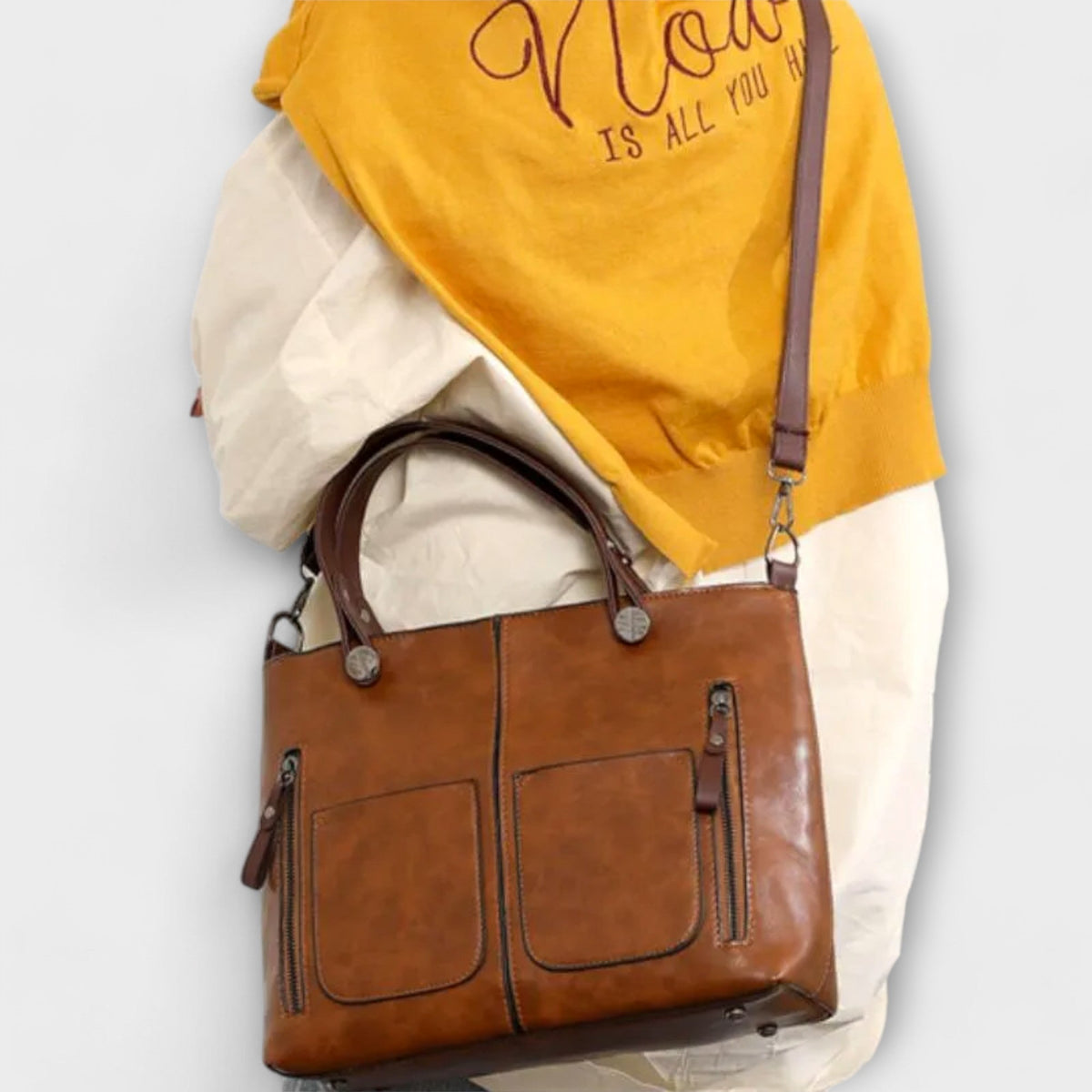 Chic Vegan Leather Handbag for Every Occasion