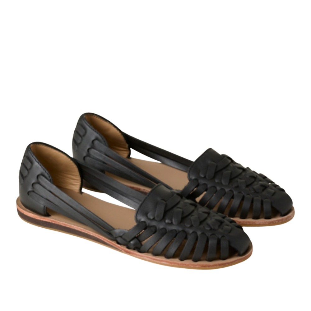 Chic Woven Closed-Toe Slip-On Sandals for Everyday Wear