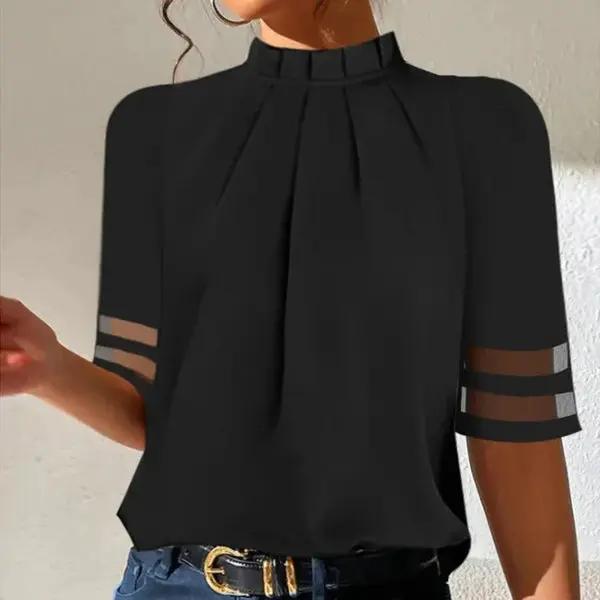 Chic Off-Shoulder Blouse for Women – Effortless Elegance & Comfort 1