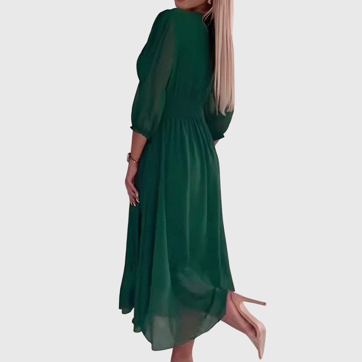 Chloe | Silky Chiffon Evening Dress