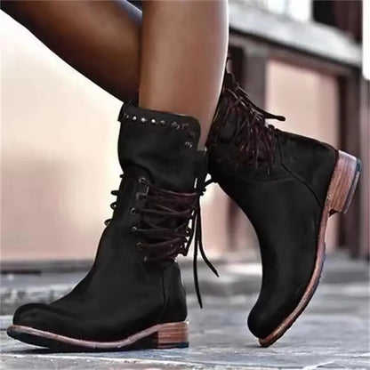 Chunky Heel Ankle Boots for Women – Stylish & Comfortable 0