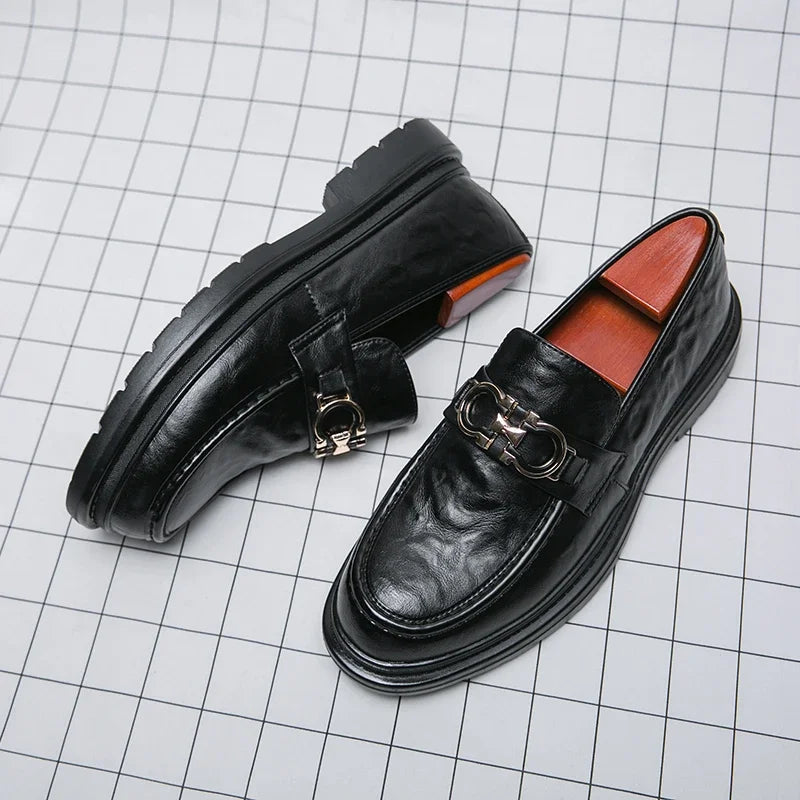 Chunky Sole Loafers for Men – Stylish & Comfortable Slip-On 3