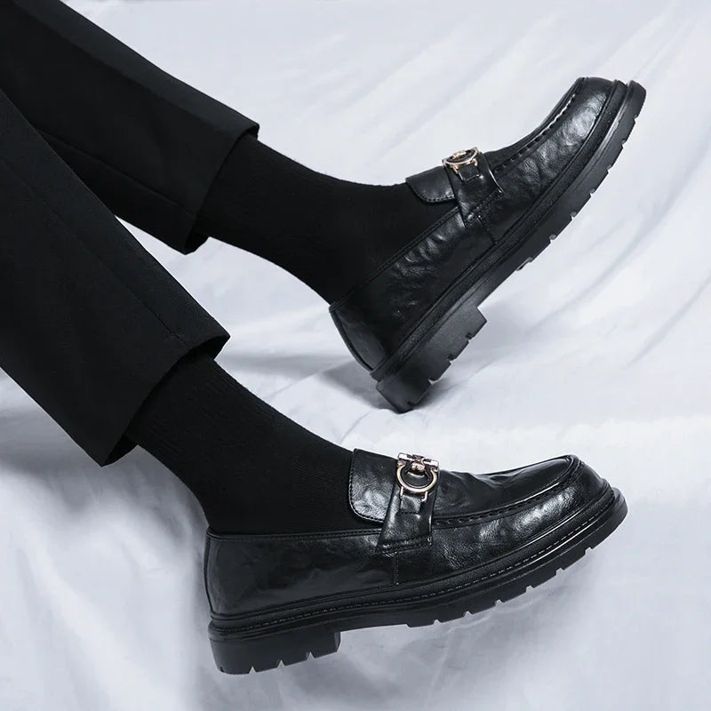 Chunky Sole Loafers for Men – Stylish & Comfortable Slip-On 5