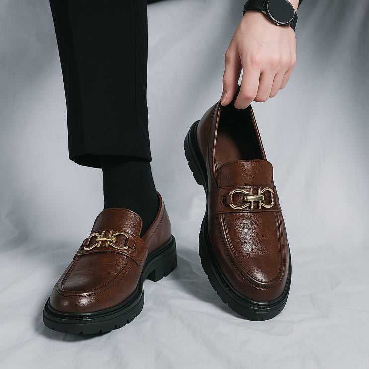 Chunky Sole Loafers for Men – Stylish & Comfortable Slip-On 8