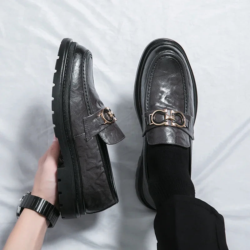 Chunky Sole Loafers for Men – Stylish & Comfortable Slip-On 9