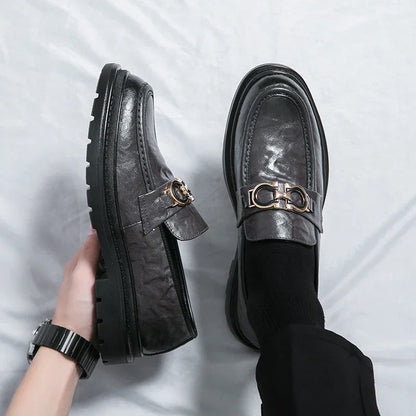 Chunky Sole Loafers for Men – Stylish & Comfortable Slip-On 9