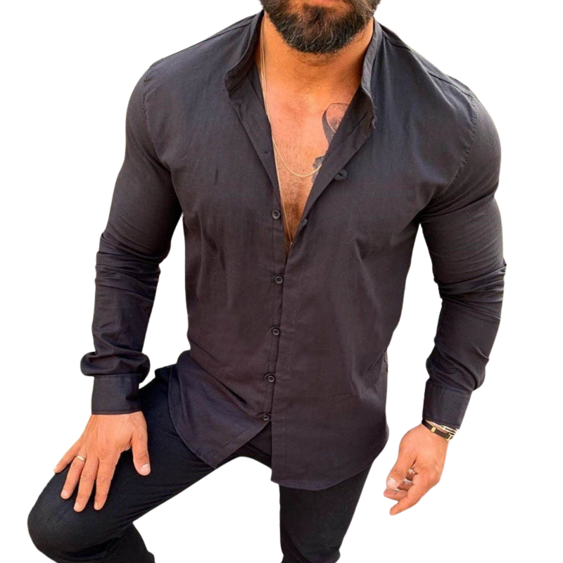 Classic Men’s Linen Shirt for Summer Comfort 1