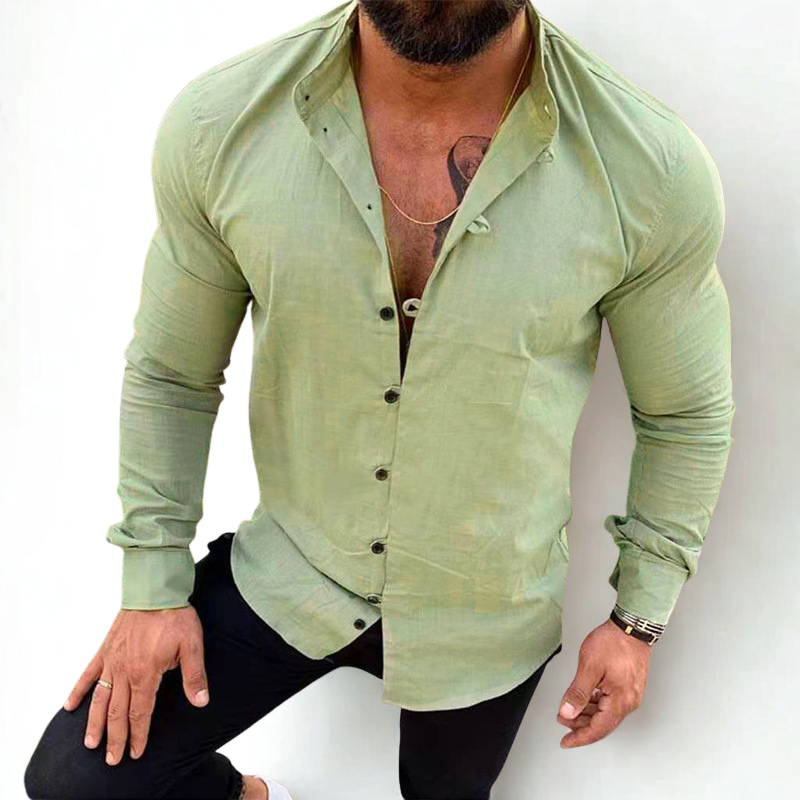 Classic Men’s Linen Shirt for Summer Comfort 3