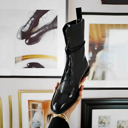 Classic Mid-High Boots for Women – Timeless Style & Comfort 5
