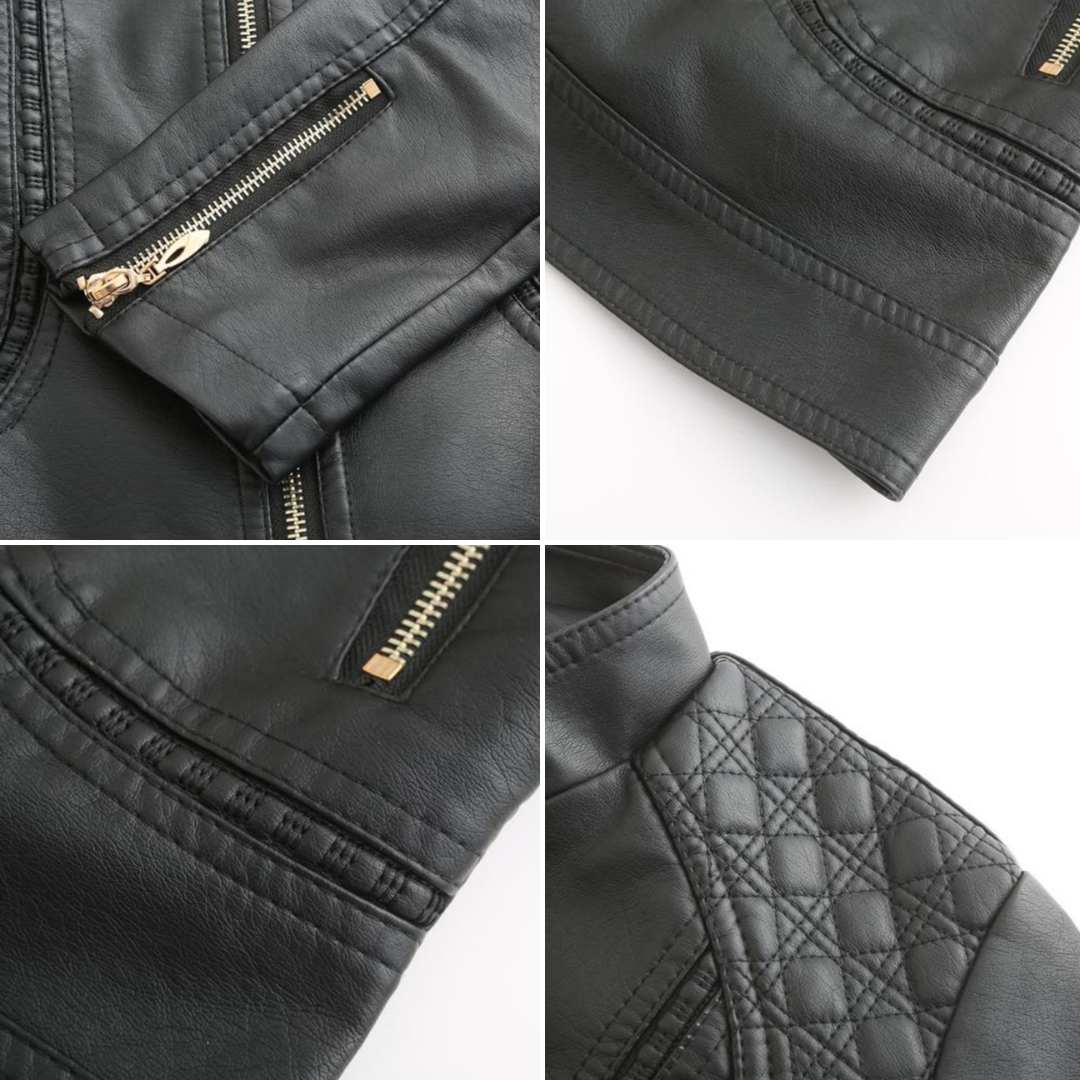 Women's Jacket | High Collar & Zip Pockets 7
