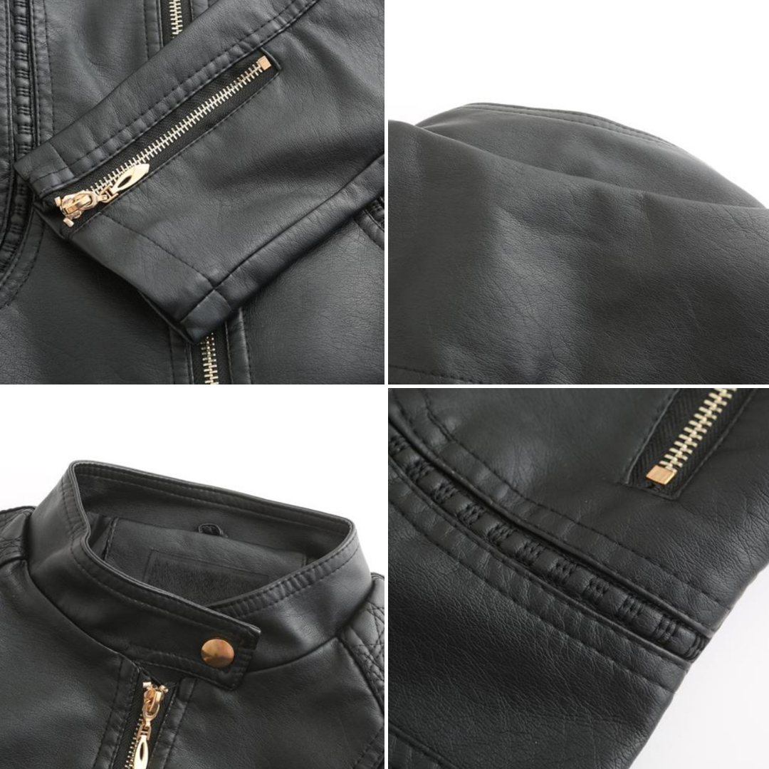 Women's Jacket | High Collar & Zip Pockets 11
