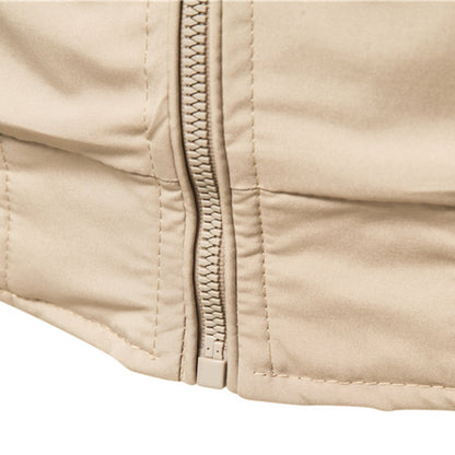 Men's Bomber Jacket | Full Zip & Ribbed Trim 9