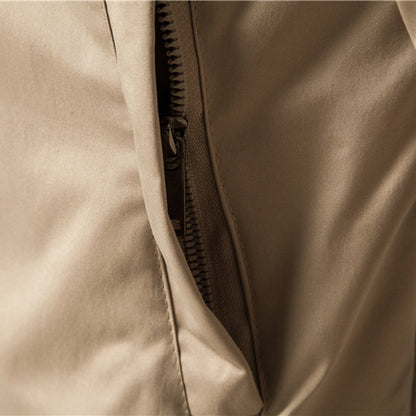 Men's Bomber Jacket | Full Zip & Ribbed Trim 11