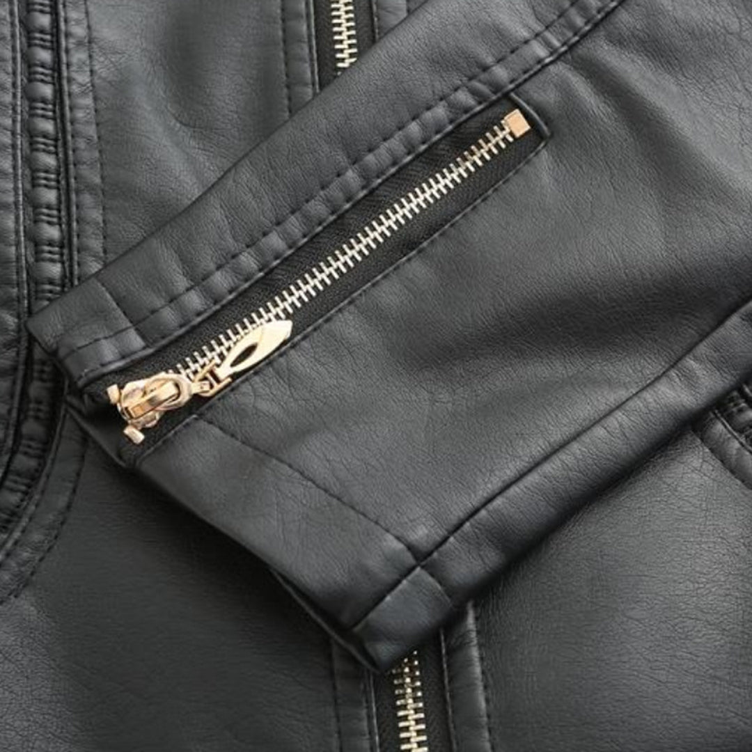 Women's Jacket | High Collar & Zip Pockets 18