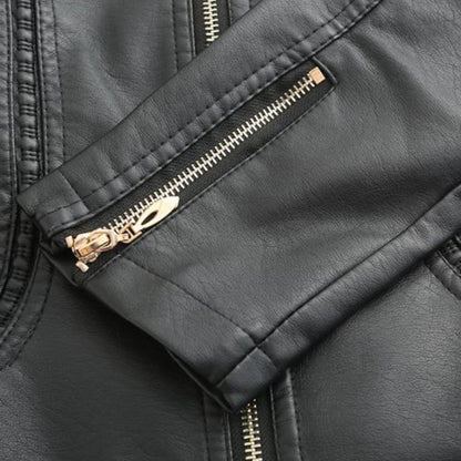 Women's Jacket | High Collar & Zip Pockets 18