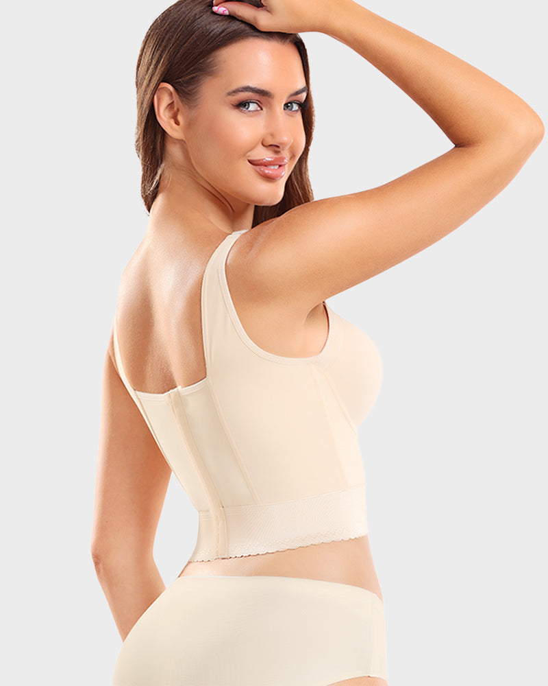 ContourFit Longline Push-Up Bra with Integrated Shapewear