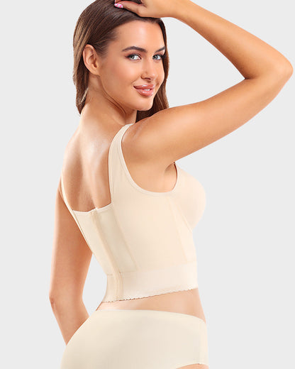 ContourFit Longline Push-Up Bra with Integrated Shapewear