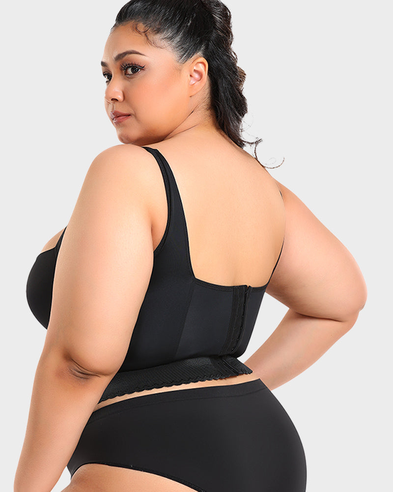 ContourFit Longline Push-Up Bra with Integrated Shapewear