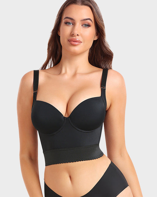 ContourFit™ Longline Push-Up Bra with Integrated Shapewear