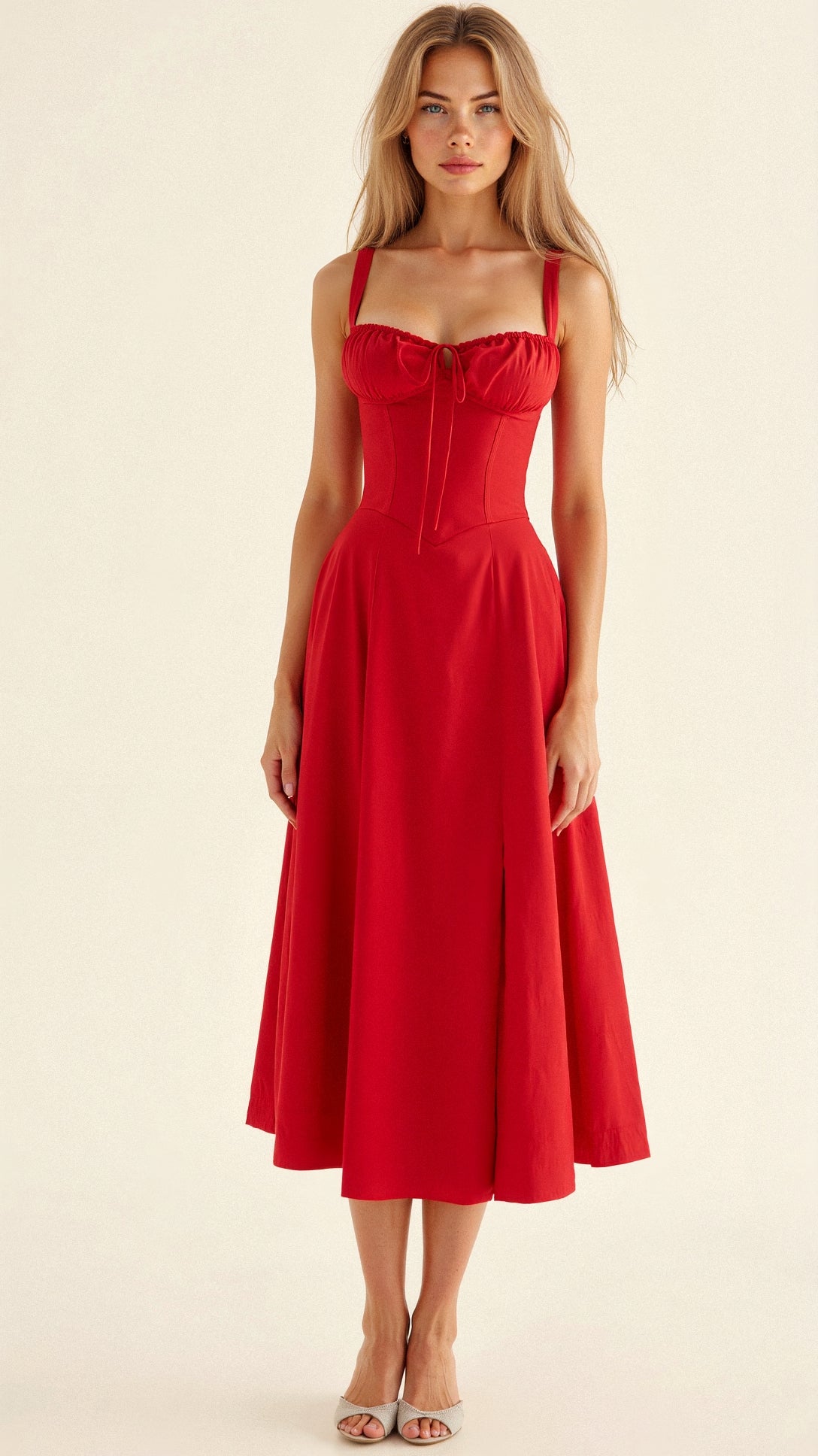 Corset Midi Dress – Flattering Fit for Any Occasion