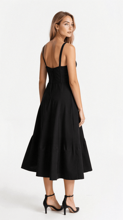 Corset Midi Dress – Flattering Fit for Any Occasion
