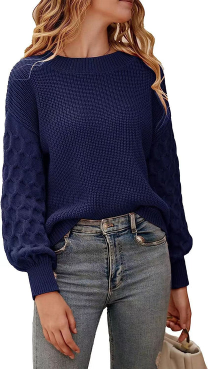 Cozy Chunky Knit Sweater for Chic Outings