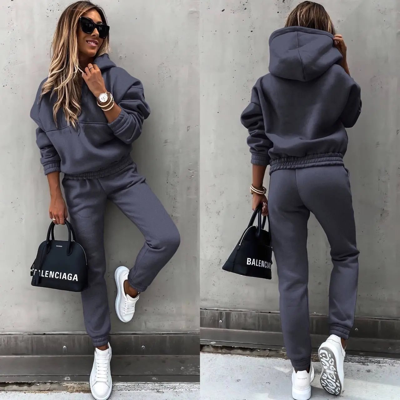 Cozy Hoodie and Jogger Set for Women – Effortless Style & Comfort 4