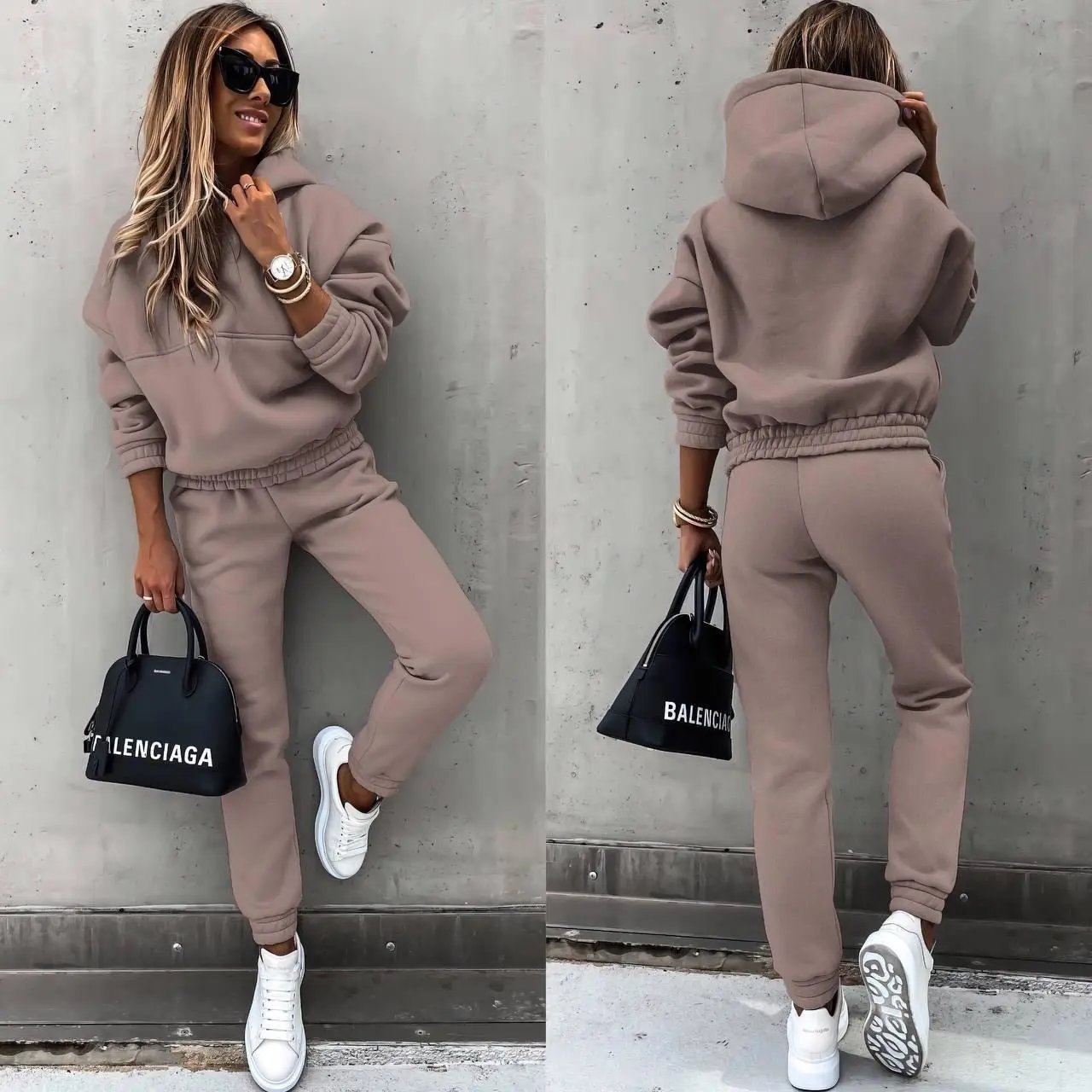 Cozy Hoodie and Jogger Set for Women – Effortless Style & Comfort 5
