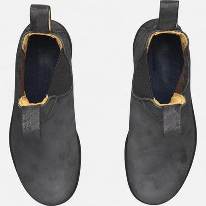 Men's Chelsea Boots Slip On Elastic Panel Secure Grip Sole 9