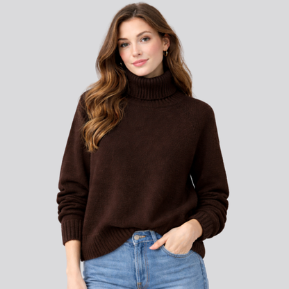 Women's Turtleneck Jumper | Lightweight Warmth & Soft Comfort 10
