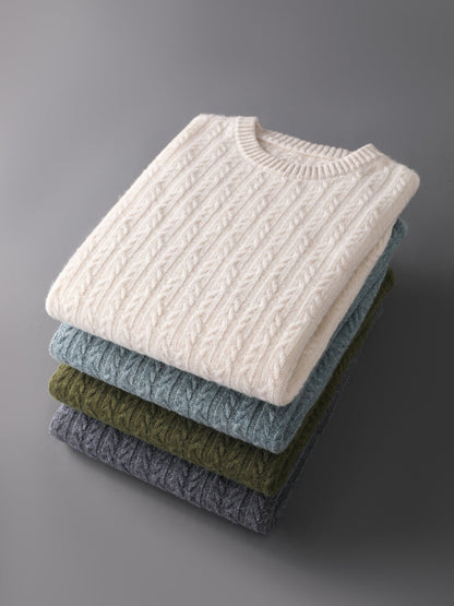 Men's Cable Knit Sweater | Soft & Breathable Comfort 12