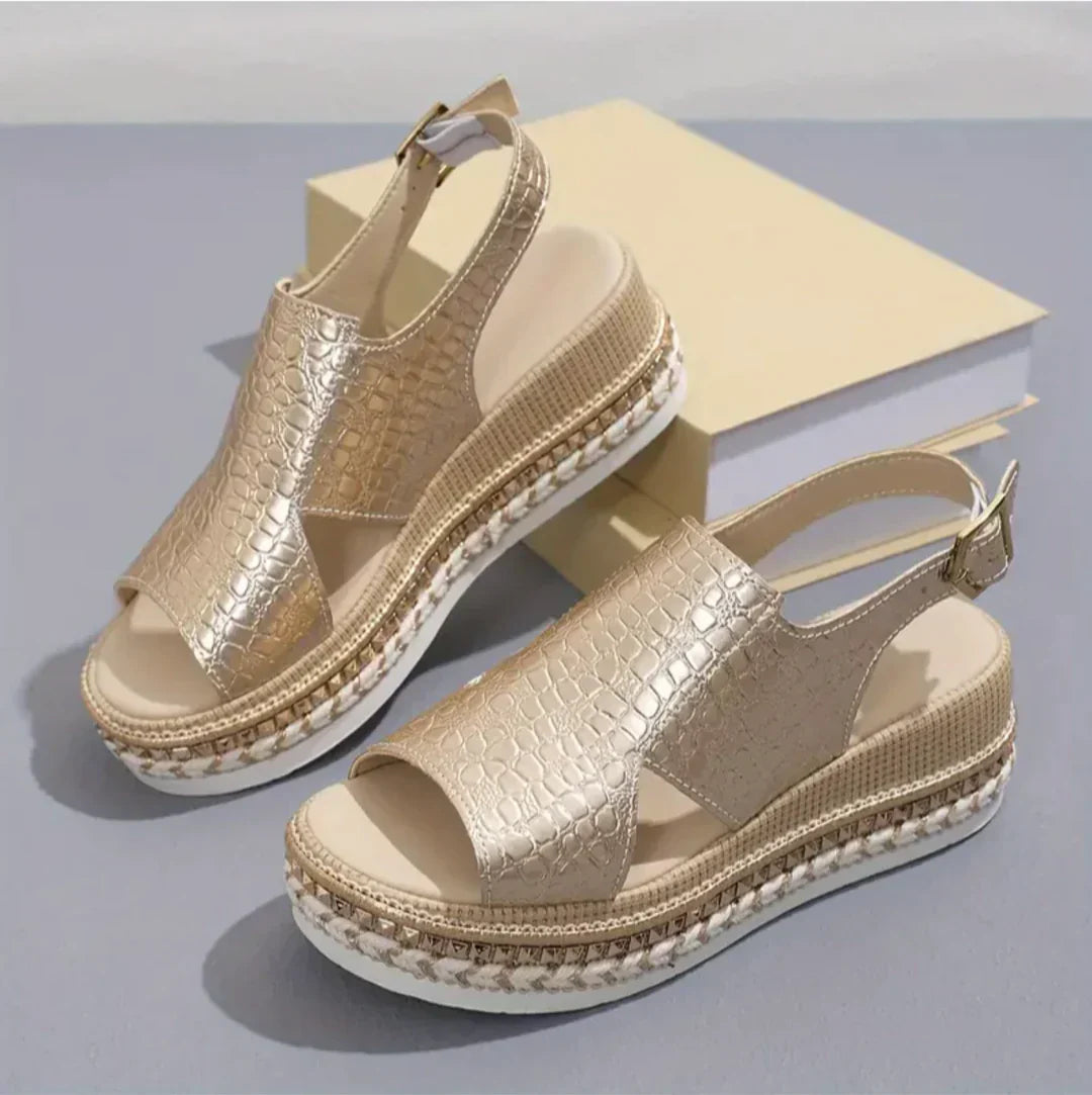 Diane - Stylish Wedge Orthopedic Sandals for All-Day Wear
