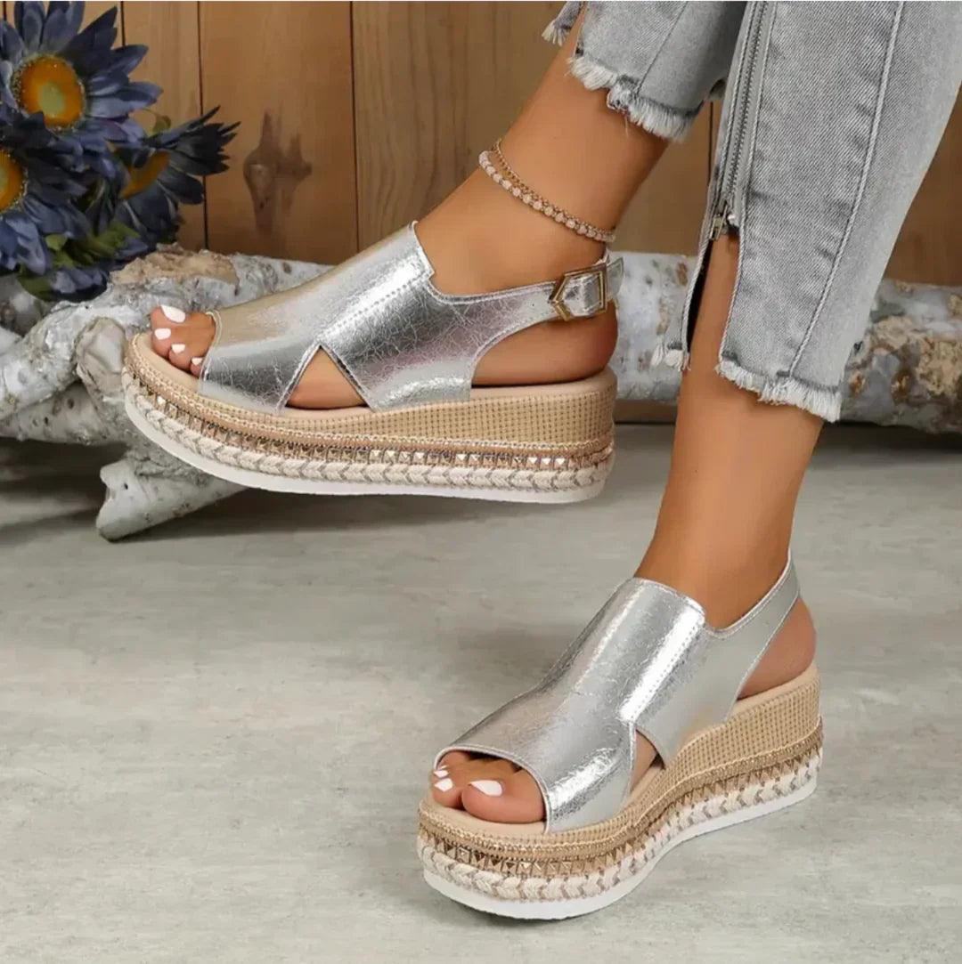 Diane - Stylish Wedge Orthopedic Sandals for All-Day Wear