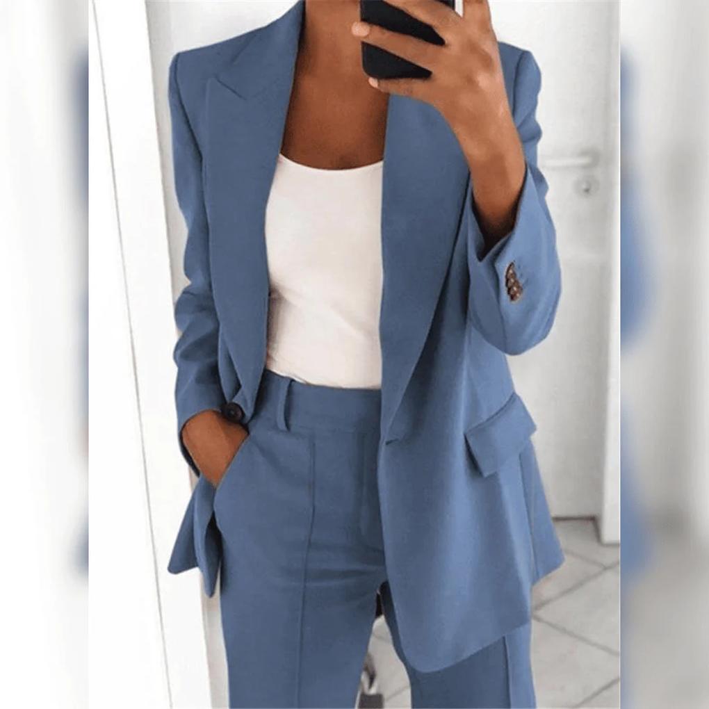 Elegant 2-Piece Women’s Suit Set – Polished Pair for Formal Looks 1