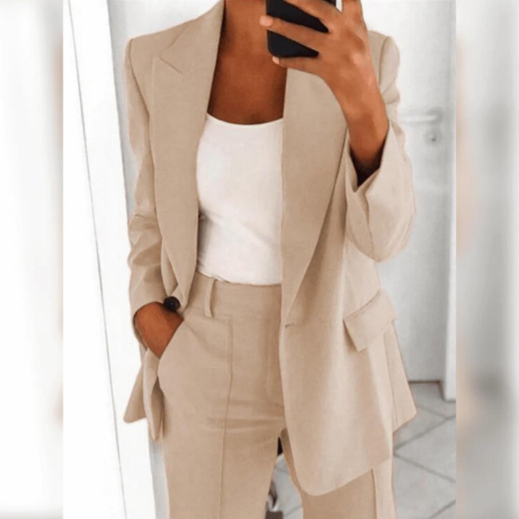 Elegant 2-Piece Women’s Suit Set – Polished Pair for Formal Looks 3