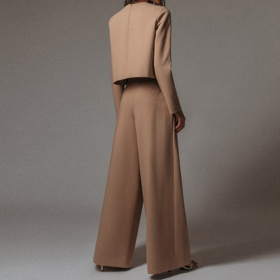 Elegant Two-Piece Palazzo Set 9