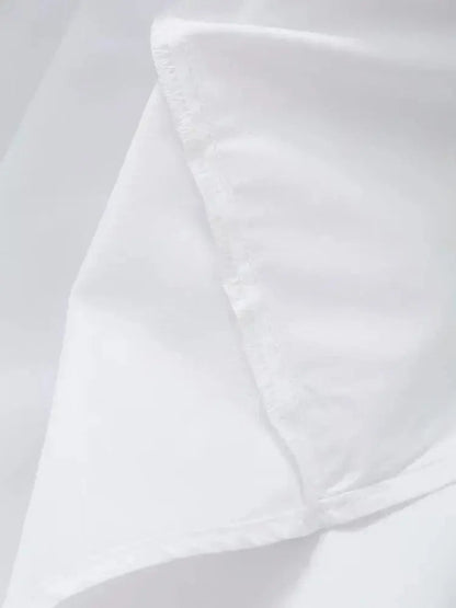 Women's Midi Dress | Open Back & A-Line